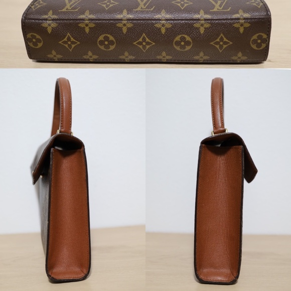 QUICK SALE $350 FIRM - Authentic Louis Vuitton Monogram Malesherbes Hand Bag - Picture 9 of 15